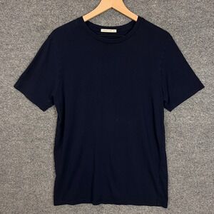 Marine‎ Layer Mens Navy Blue Short Sleeve Crew Neck T-Shirt size M